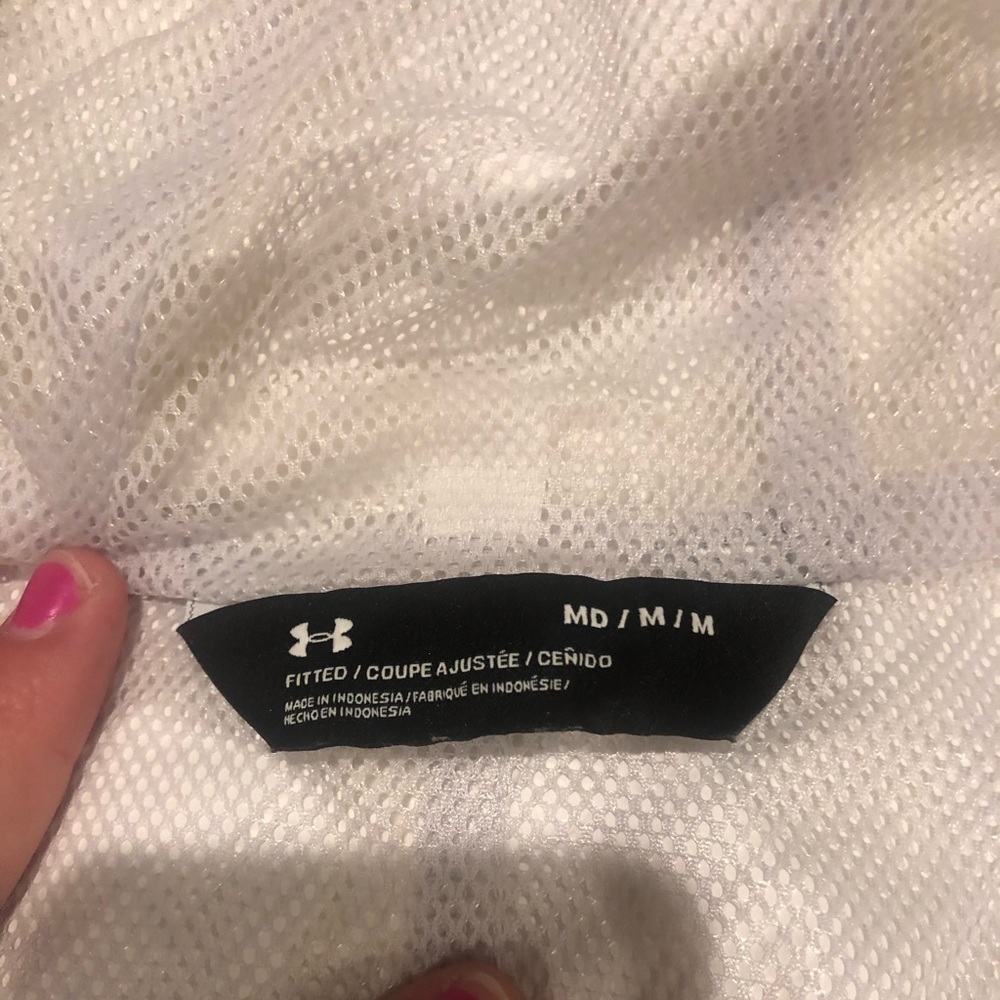 Under Armour White Rain Jacket